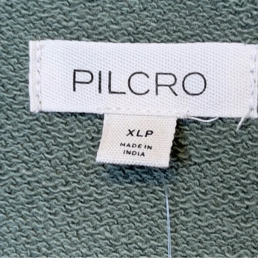 Anthropologie Pilcro The Niki Bubble Sweatshirt Colorblock Edition Sage Knit Top - Picture 8 of 11